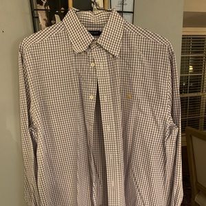EUC southern marsh dress shirt size L